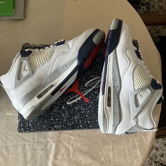 Nike Air Jordan 4 Retro Mid Midnight Navy Come With Box